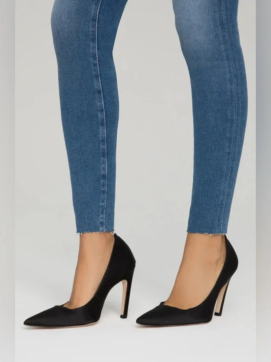 GOOD AMERICAN BLUE GOOD LEGS Size 16 - Picture 3 of 15